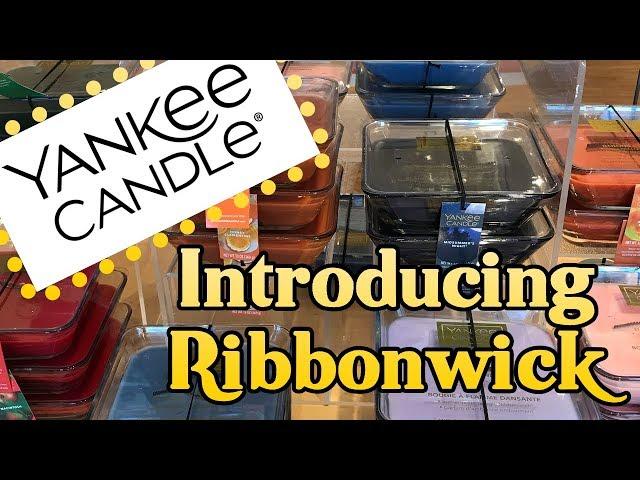 Yankee Candle Ribbonwick Preview | New for 2018 | Woodwick