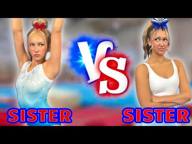 GYMNAST VS CHEERLEADER ABC CHALLENGE!