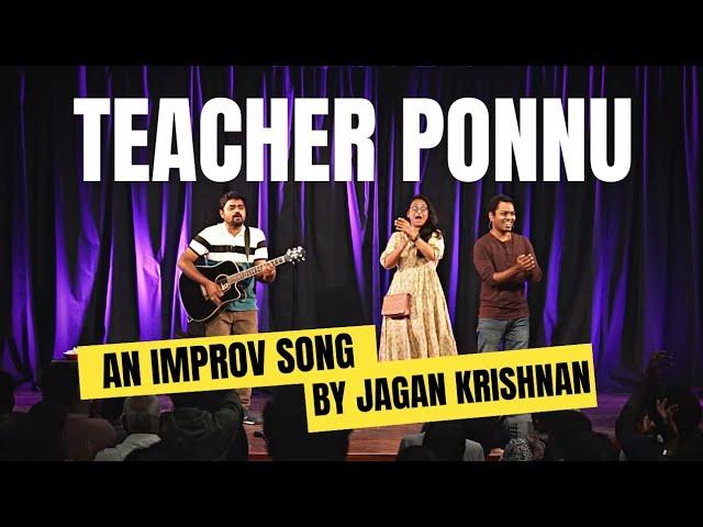 Teacher Ponnu tamil improv song | Kaathuvakula rendu comedians | Jagan Krishnan, @mervynrozz1158