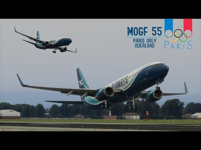 Real 737 Pilot LIVE | 55th Alpaca Airways Members Group Flight | Paris Orly Overload