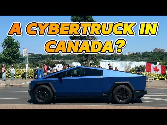 Cybertruck Takes on Canada: Part 1 - Road Trip Begins! 