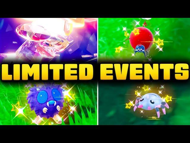 New Limited Time SHINY OUTBREAK Events in Pokemon Scarlet and Violet