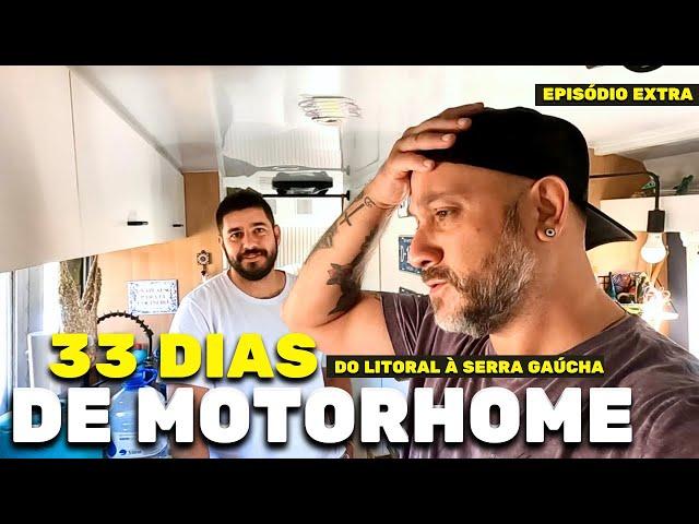 33 DIAS MORANDO NO RIO GRANDE DO SUL - Rotina no MOTORHOME EP. EXTRA