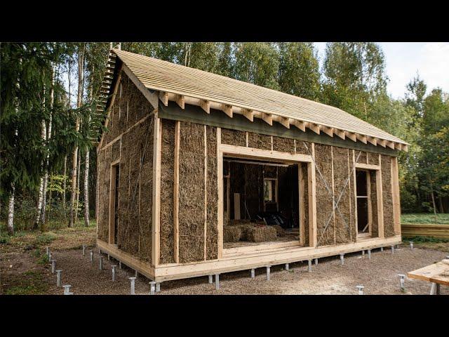 Building Straw Bale Cabin