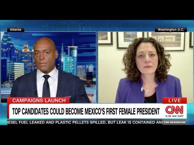 Carin Zissis on CNN International: Campaigning For Mexico's June Elections Begins