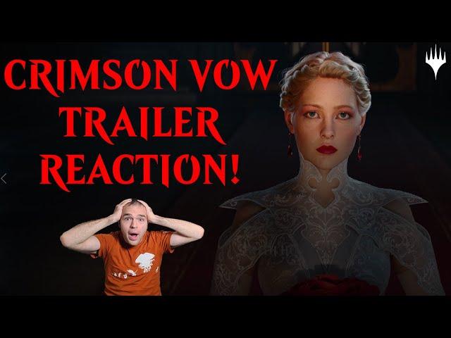 Crimson Vow Trailer REACTION! What Does a Magic: the Gathering Designer think of It?? | Innistrad