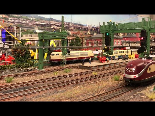 Una de las maquetas de trenes más maravillosas de Märklin en Dinamarca