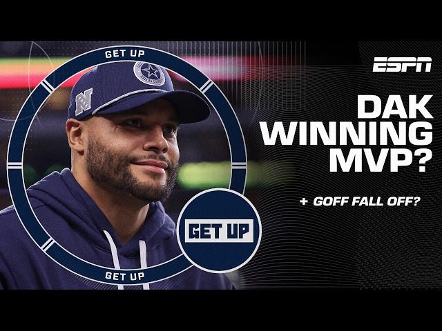 Dak Prescott WINNING MVP?!  + Cowboys improved offense with Pickens and Lamb   | Get Up