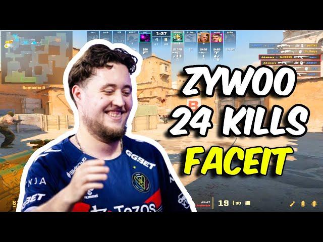 POV ZywOo 24 Kills (Dust2) FACEIT Aug 14, 2024 | #cs2 #demo