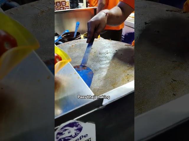 Paav bhaji making mumbai#shorts #streetfoodmumbai#khaugalli #mumbai