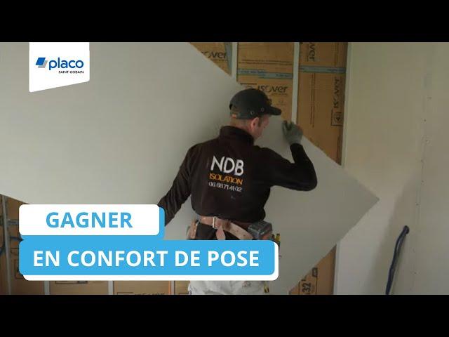 Gagnez en confort de pose avec Placo® Plume 13 !