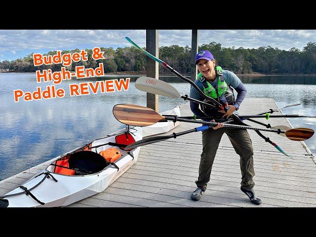 We Tested & Reviewed 9 Different Kayak Paddles!