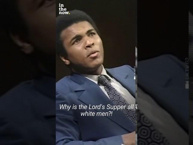 Muhammad Ali talks about him growing up confused to why everything was so "white"