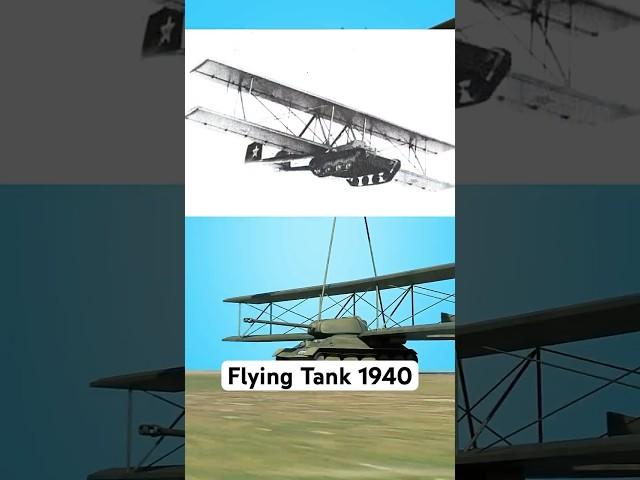 Crazy idea of Flying Tank during WW2 #shorts