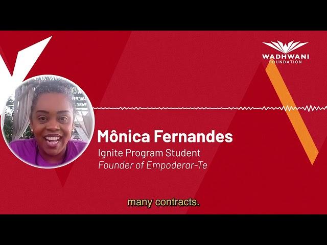 Mônica Fernandes's Journey: Wadhwani Skilling Transforms Lives in Brazil