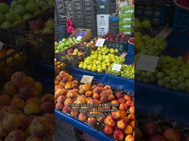 Сколько стоят продукты в Турции в 2024 году? #турция #цены #путешествия #2024