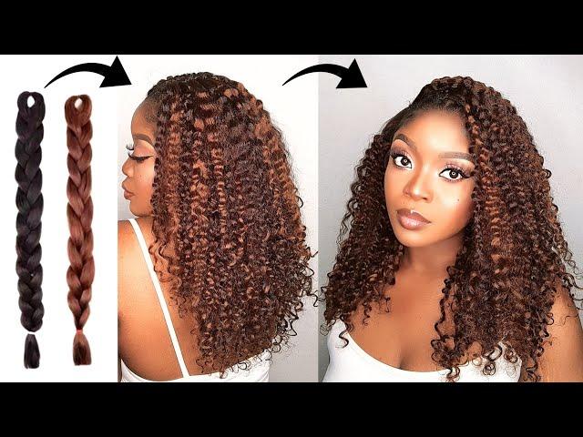 YASs Slaying On A Budget Is A Must On This Channel| Curly Crochet Hairstyle Using Braiding Hair