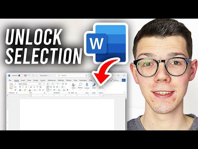 How To Unlock Selection In Word - Full Guide