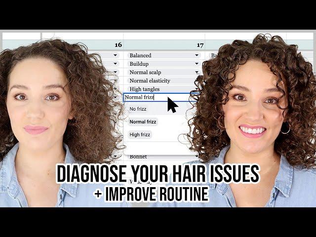 8 Ways to Improve Consistency in Curly Hair | Hair Tracker & Planner