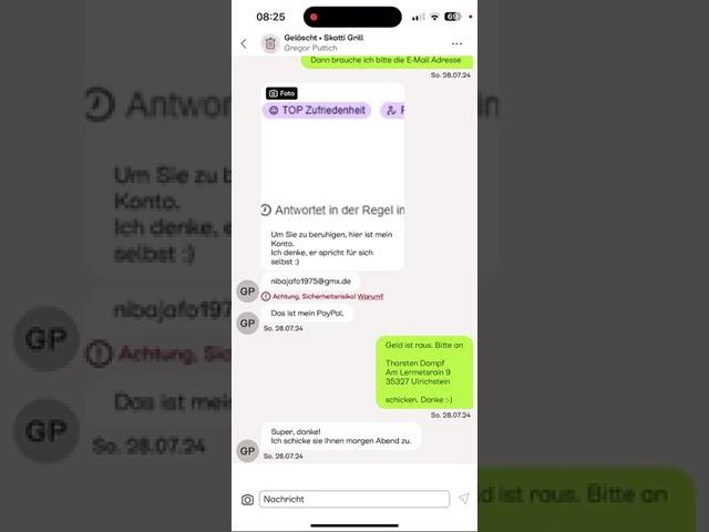 Betrugsmasche über gehackte Accounts bei kleinanzeigen.de