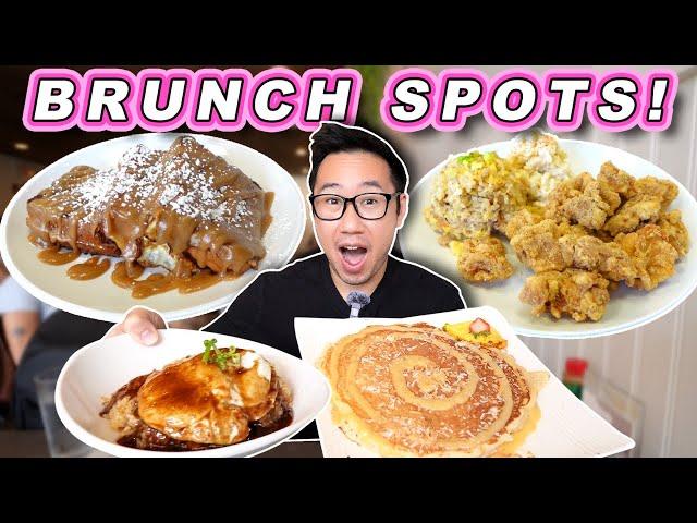 LOCAL Breakfast & Brunch Spots in Hawaii || Pancakes, Loco Moco & more!