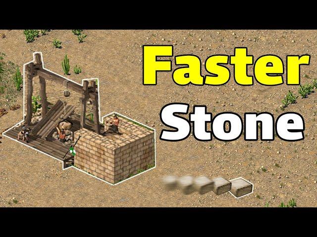 200% Faster Stones in Stronghold Crusader - Stronghold Crusader Stone Trick