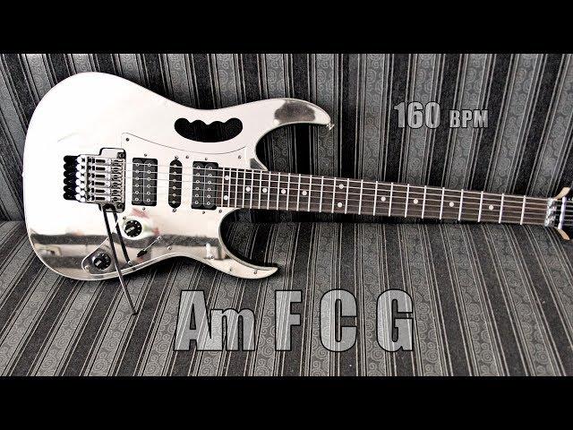 Energy Hard Rock Metal Guitar Backing Track A Minor