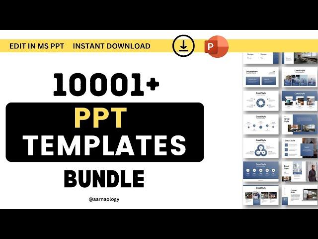 10001 Business PowerPoint Presentation Template, Course creator Education Professional PPTs 2024