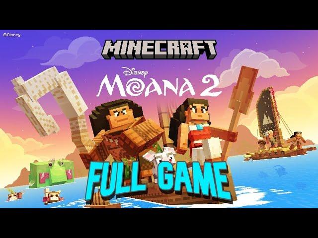 Minecraft: Moana 2 DLC - Full Gameplay Playthrough (Full Game)