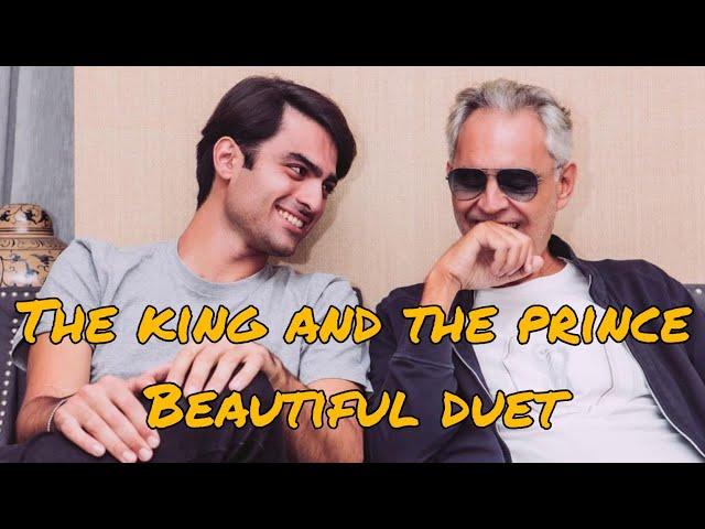 LATEST! Andrea Bocelli and son Matteo - BEAUTIFUL moments  