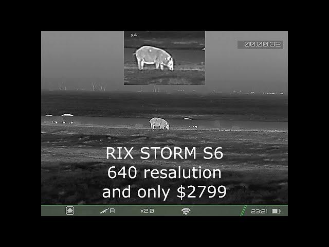 RIX STORM S6 SUB 3k 640 resolution Thermal optic