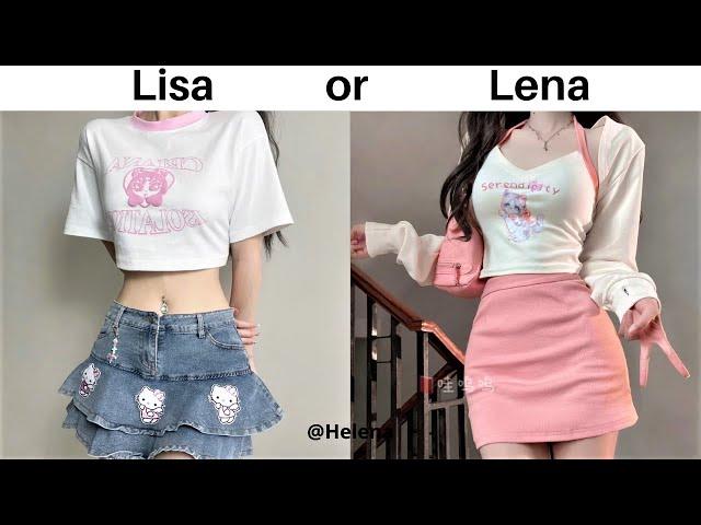 LISA OR LENA  - FANCY DRESSES & CUTE JEWELRY & TASTY FOOD - @helena035