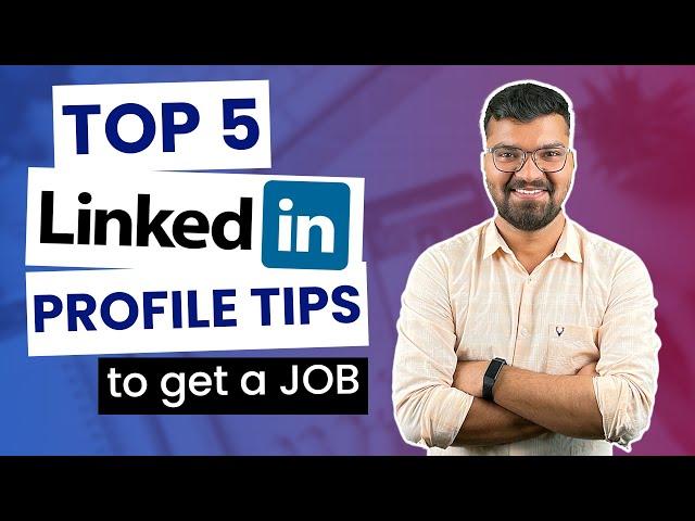 How to make a great LinkedIn Profile - To get a job in 2023 | Job search [2023] #linkedin