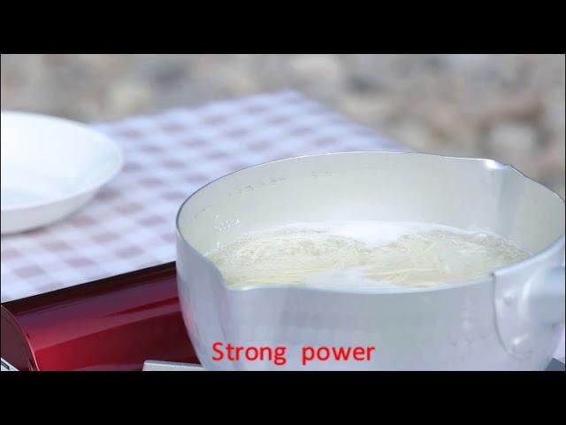 HIX Best camping stove super slim high quality portable butane gas stove BDZ-OR-1