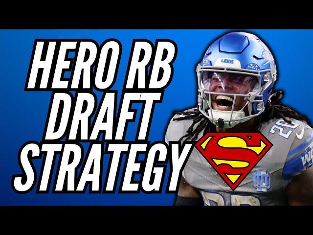 This Strategy WILL WIN MILLIONS This Year - Hero RB Draft Strategy