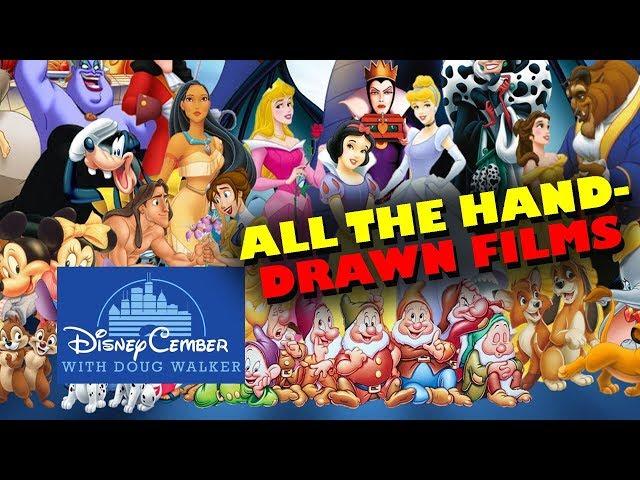 All the Hand-Drawn Films - Disneycember