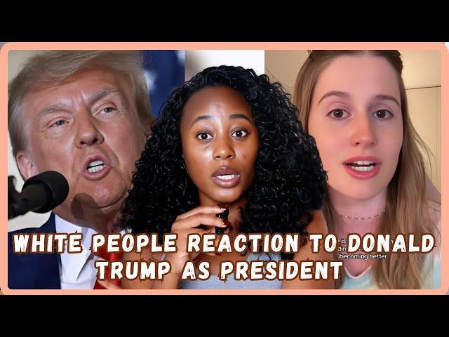 White People Reaction To Donald Trump As The New President Of The United States Of America- Pt2