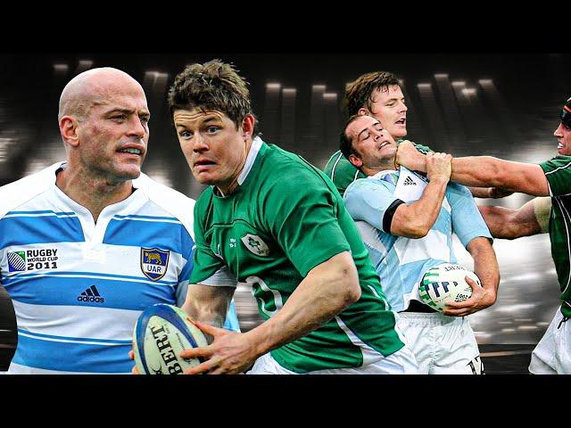 Hilarious story about trying to Tackle Brian O'Driscoll | The Rugby Pod with Felipe Contepomi