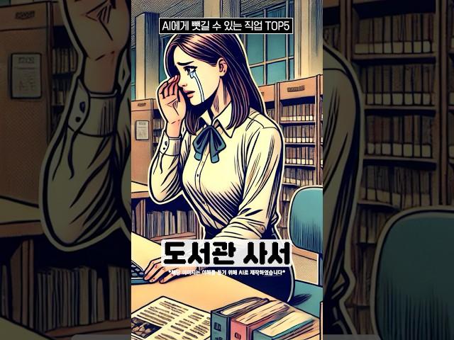 AI에 의해서 사라질 직업 Top2!