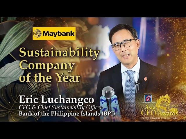 ASIA CEO AWARDS 2024 | WINNER SUSTAINABILITY COMPANY OF THE YEAR