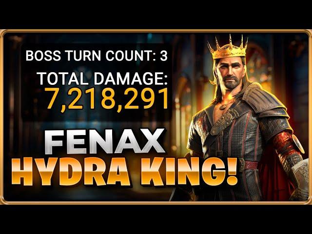 The Hydra SLAYER!! Fenax Hydra Clan Boss Showcase Raid: Shadow Legends