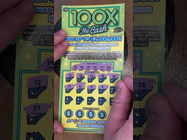 100X The Cash! #scratch #share #subscribe #entertainment #lottery #orlando #florida #florida #like