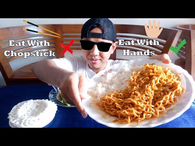 Stories of Hard Times & Mukbang Mie Anti Mainstream | Indonesia Mukbang Food