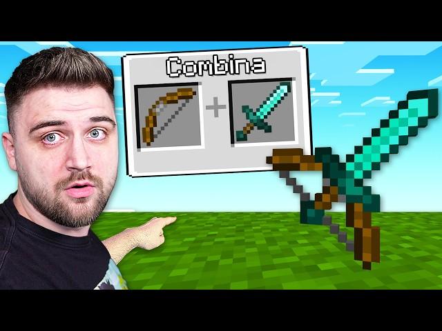 COMBIN *TOATE* ITEMELE in Minecraft !