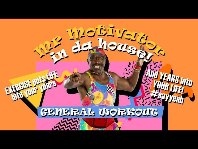 Mr Motivator's Daily Dozen Workout | Monday Feb 8, 2021