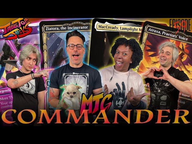 MTG Commander Gameplay | Joe Manganiello vs Damien Haas vs Danny Phantom vs Blackneto | TTJ ep 59