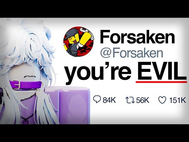 The Roblox Forsaken Drama Hit a New Low… (SoulDrivenLove EXPOSED)