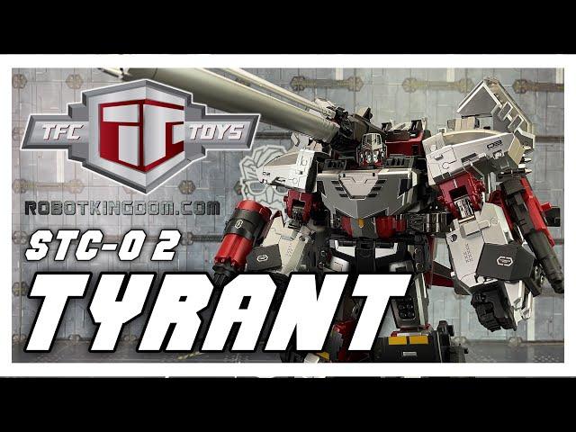 TFC Toys STC-02 TYRANT Don Figueroa Concept Art Transformers Megatron