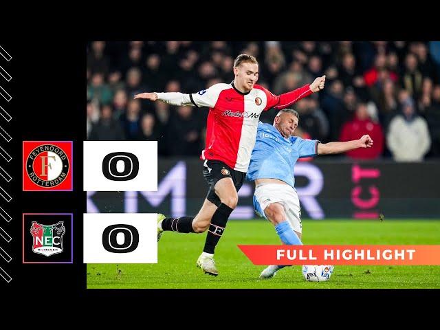 Feyenoord - NEC | 0-1 | Highlights | Eredivisie 2024-25 | Feyenoord NEC