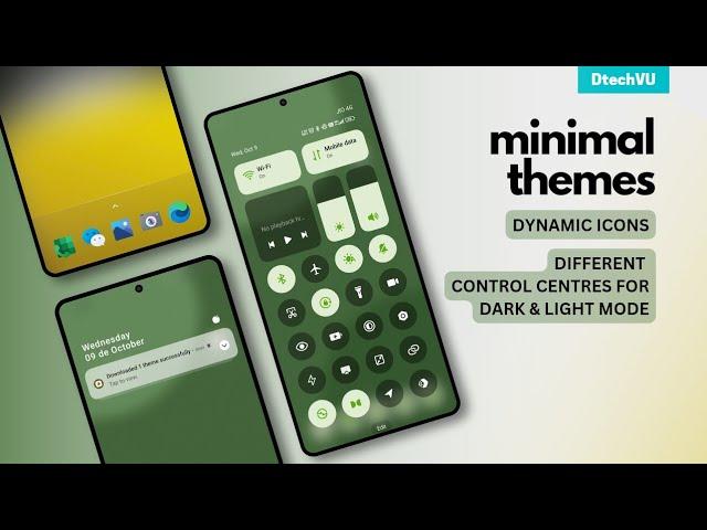 New Minimal themes for Xiaomi HyperOS | HyperOS Best themes